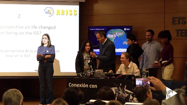 Contacto con la ISS gracias a la UPV