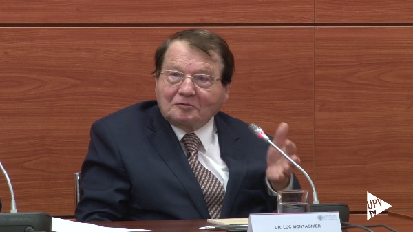 El Nobel Luc Montagnier en la UPV