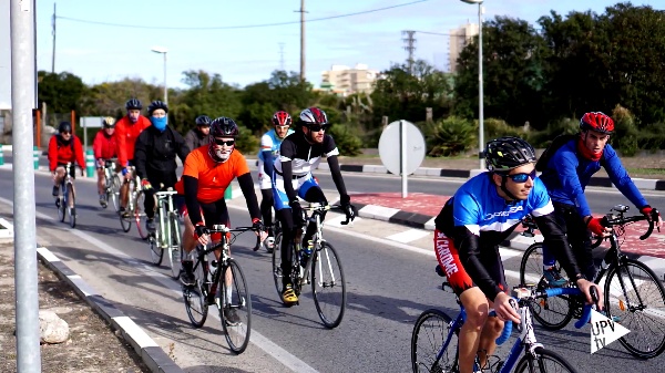 Seguridad ciclista en carretera