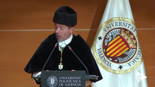 Investidura de Paul Lecoq como doctor honoris causa de la UPV