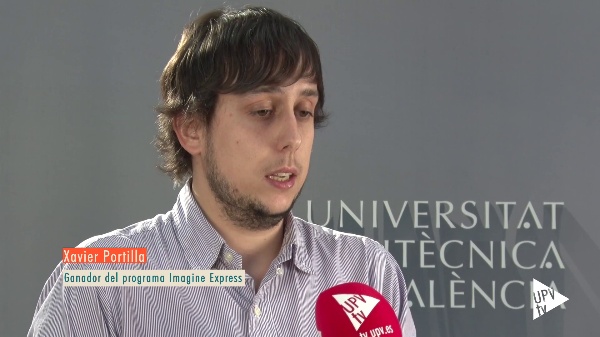 Xavier Portilla, ganador del Imagine Express