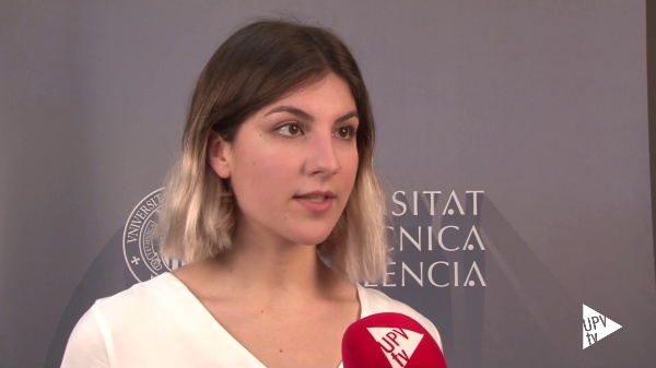 Andrea Paricio, delegada de alumnos UPV