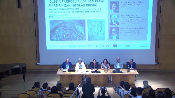 Conferencia IGLESIA PARROQUIAL DE SAN PEDRO MRTIR Y SAN NICOLS OBISPO.Barbara Cordero,Pilar Roig Picazo, Carlos Campos