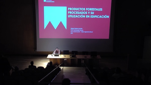 3- Jornada Cátedra Maderamen.D. Miguel Redón Santafé.Productos forestales procesados y su utilización en edificación