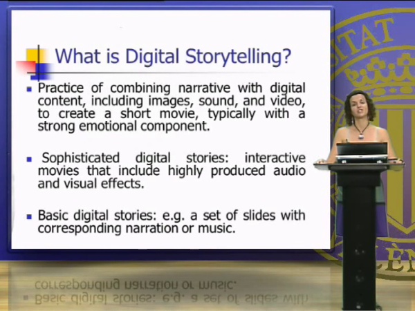 Digital storytelling
