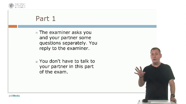 C1 Speaking  - 2. Part 1