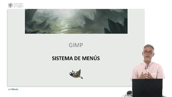 GIMP: Sistema de menús