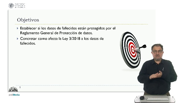 Derechos respecto de los datos de las personas fallecidas
