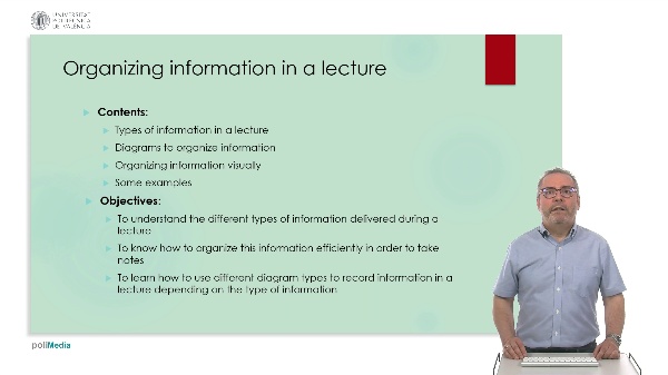 Study skills. Organizing information in a lecture