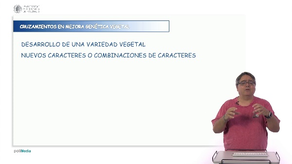 Crosses in plant breeding