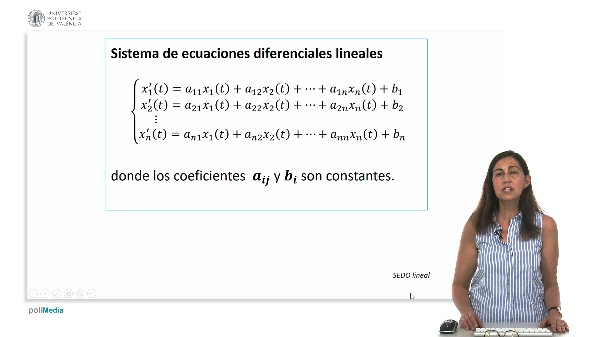 SEDO lineales con coeficientes constantes homogéneos