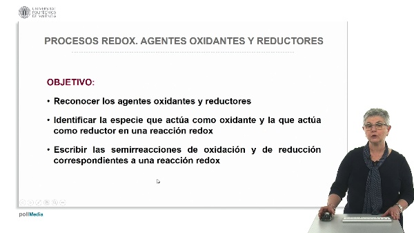 Procesos Redox. Agentes oxidables y reductores