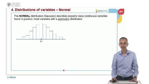Unit 4: Distributions of random variables. Continuous distributions: Normal