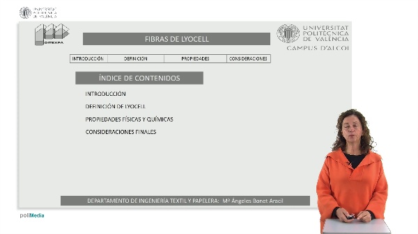 Fibra textil Lyocell