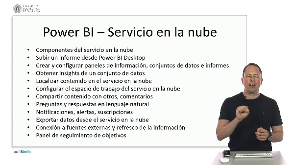 MOOC Power BI. Resumen módulo servicio en la nube