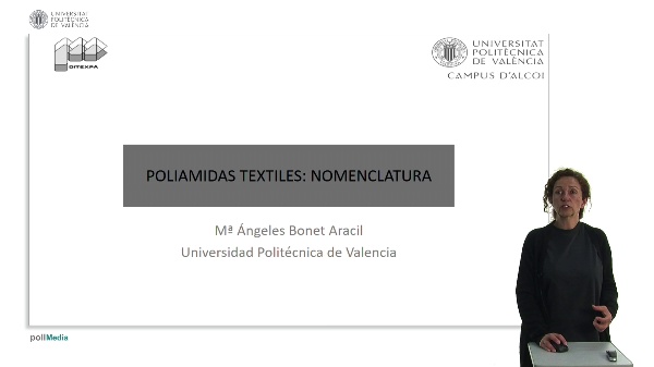 Poliamidas textiles: nomenclatura