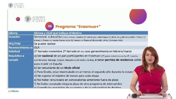 Mdulo 2.T1. Programas de movilidad acadmica - ERASMUS