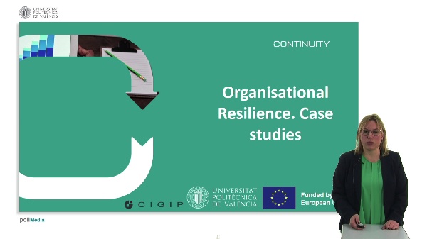 Organisational resilience. Case studies.