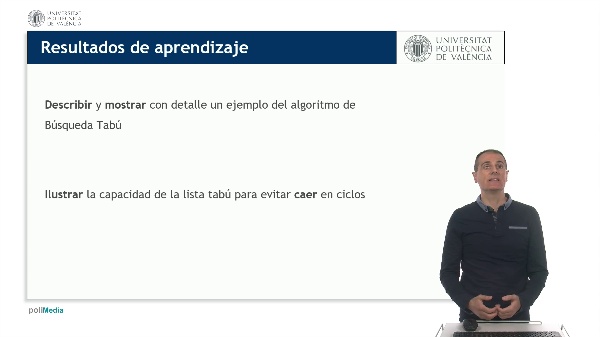 Ejemplo de algoritmo de B�squeda Tab�. Evitando ciclos (Tabu Search)