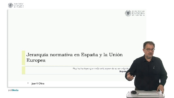 Jerarqu�a normativa en Espa�a y la Uni�n Europea