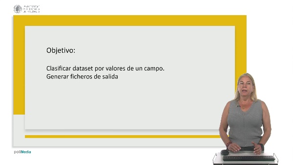 FME: Clasificaci�n y creaci�n de diferentes ficheros de salida