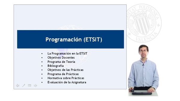 Presentación Programación (ETSIT)