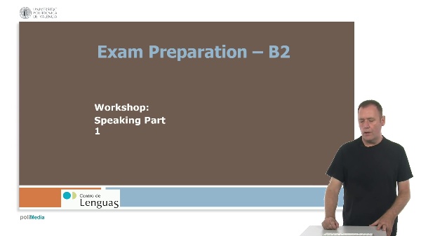 Part 1 - Exam preparation B2 speaking
