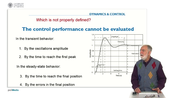 Propierties of Controlled Systems. Answer 6
