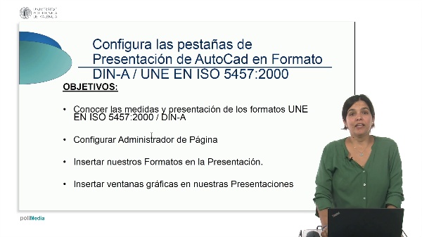 Configurar las pestañas de Presentación de AutoCad en Formato DIN-A / UNE EN ISO 5457:2000