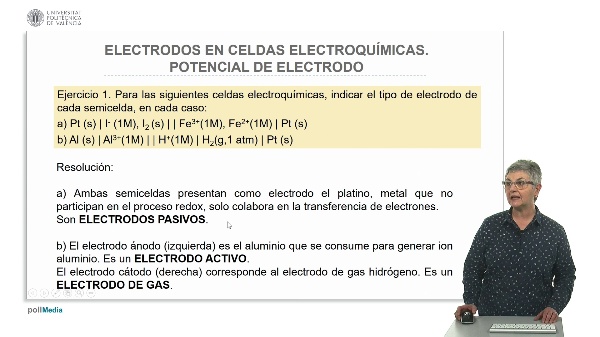 Electrodos en celdas electroquímicas: Ejercicios prácticos.