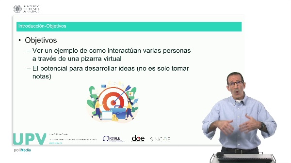 Example of Using a Virtual Whiteboard (MIRO) to Share and Develop Ideas in a Meeting