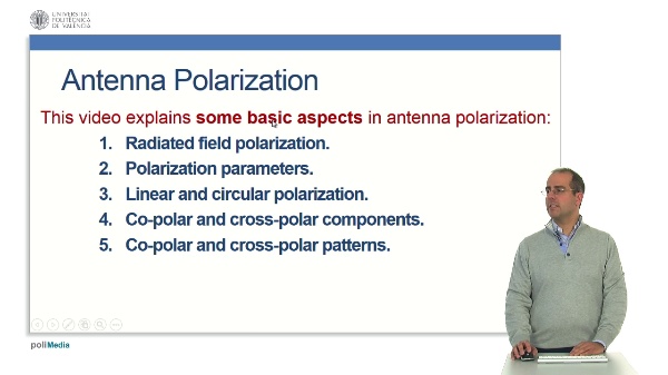 Antenna polarization.