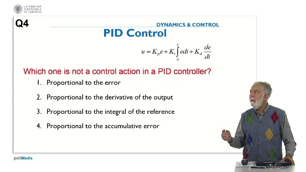 Control Systems Design. Answer 4