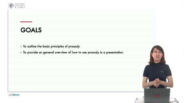 How to use prosody in a presentation