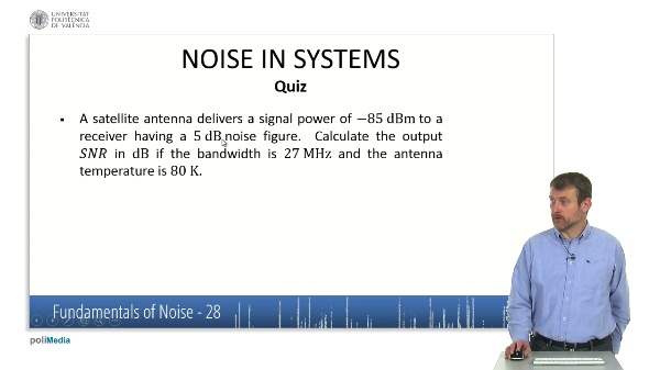 Fundamentals of Noise VIII