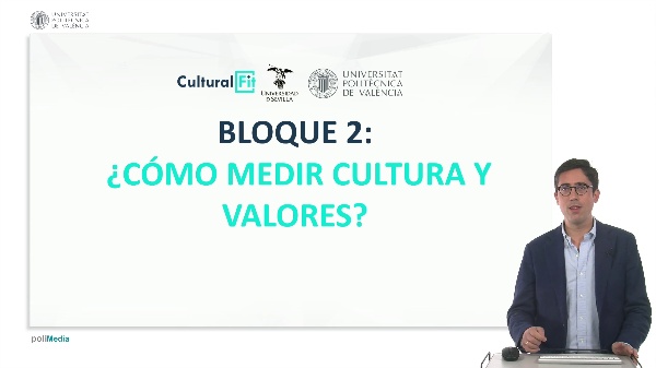 Bloque 2: Cmo medir cultura y valores?