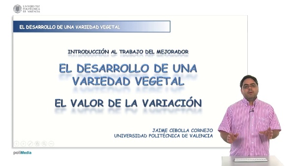 The importance of variation in plant breeding programs