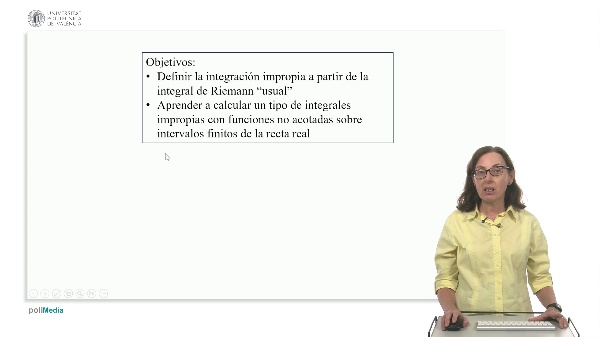 Integrales impropias: funciones no acotadas