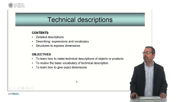 Technical english - Technical descriptions