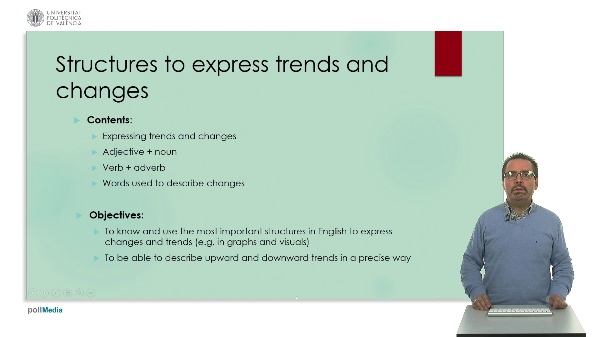 technical English: ¿structures to express trends and changes¿