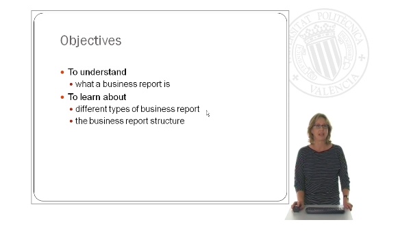 What is a business report?