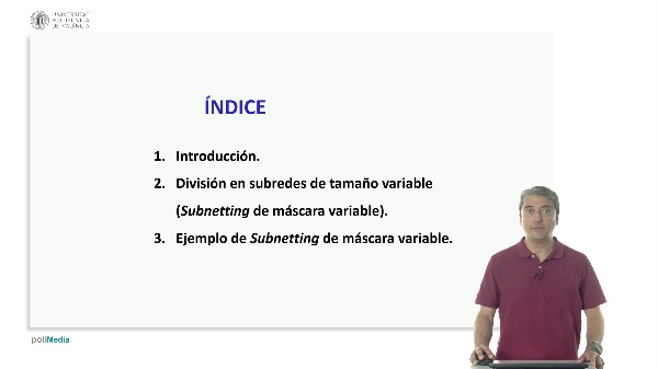 Divisi�n de una red IP en subredes de tama�o variable: Subnetting de m�scara variable