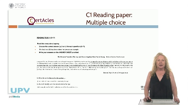 C1 Reading - 2. Multiple choice