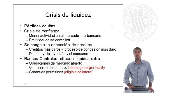 La crisis de liquidez