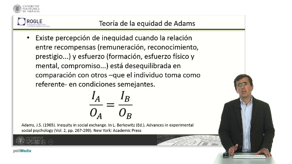 Teoría de la equidad de Adams