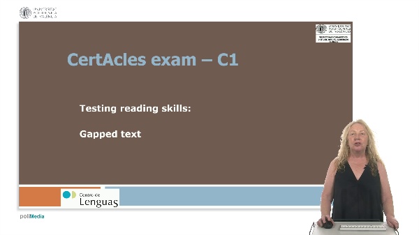 C1 Reading - 4. Gapped text