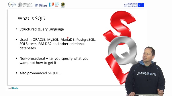 SQL language