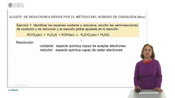 Ajuste de reacciones redox por el método del número de oxidación (Nox). Ejercicios prácticos.