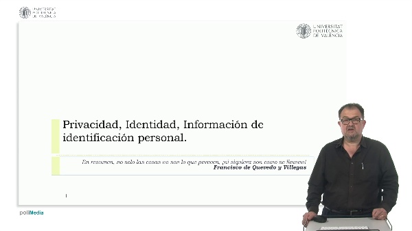 Privacidad, identidad, información de identificación personal