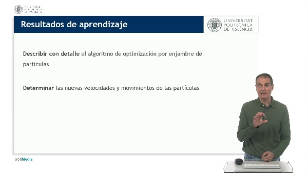 Algoritmo de optimizaci�n por enjambre de part�culas (Particle Swarm Optimization)